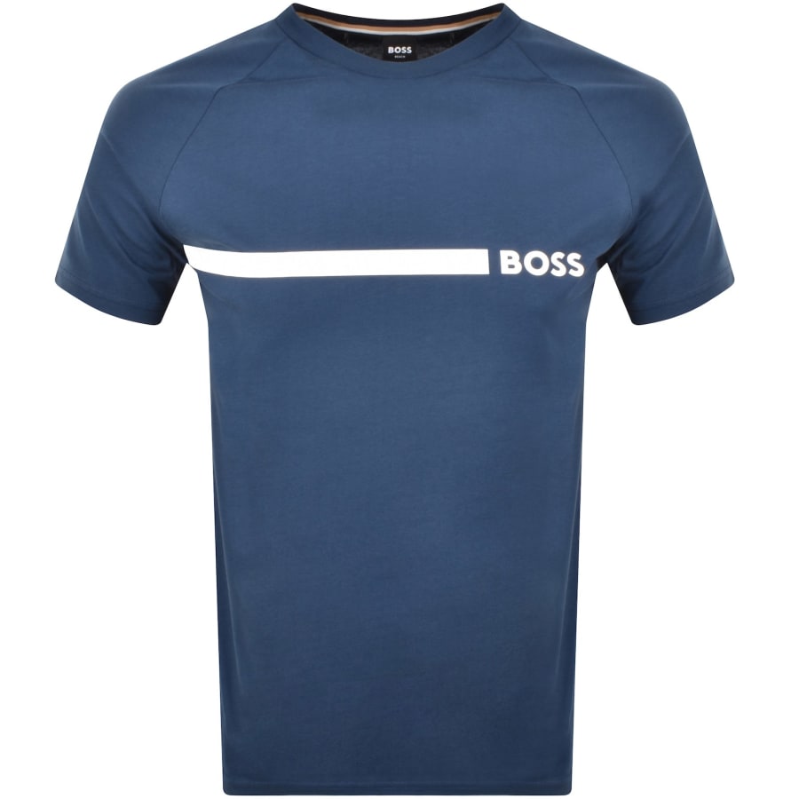 Tシャツ・カットソー BOSS Men T-shirt Sky Blue 50495742 450 BOSS, Big Logo Cotton T-Shirt, Aquamarine, S | Amazon.com